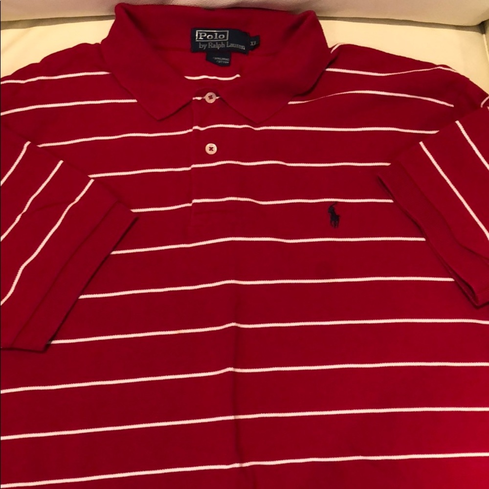 Bundle of 2 Ralph Lauren Men’s XL mesh polo shirts